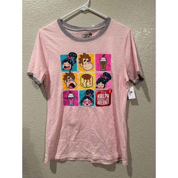 NWT Disney Parks Wreck it Ralph Vanellope RalphBreaks the Internet Pixar Pink M - Picture 1 of 5